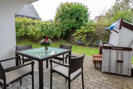 Terrasse Strandhaus Whg. 1
