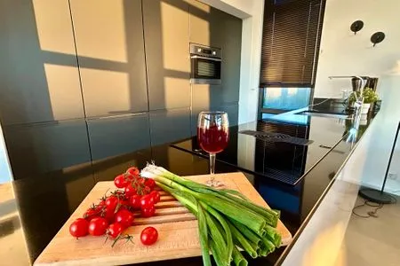 Enkhuizer Strand Chalet WolkeSieben mit Zaun Haus Nr. 202 Enkhuizen / IJsselmeer - 