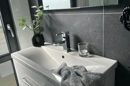 Enkhuizer Strand Chalet WolkeSieben mit Zaun Haus Nr. 202 Enkhuizen / IJsselmeer - 