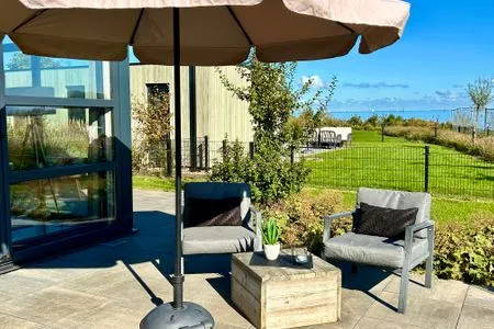 Enkhuizer Strand Chalet WolkeSieben mit Zaun Haus Nr. 202 Enkhuizen / IJsselmeer - 