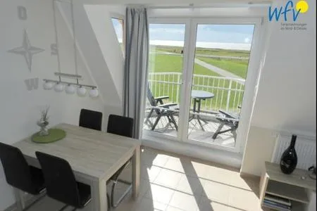 Wohnzimmer Haus Lagune am Wattenmeer Ferienwohnung 13