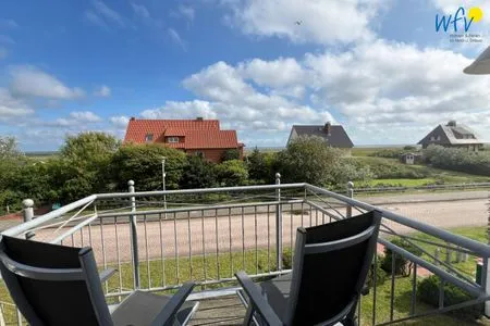 Terrasse Haus am Erlenteich Ferienwohnung 2