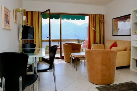 Wohnzimmer Ferienwohnung D19