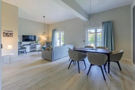 Ferienwohnung Sünnkieker Ostseebad Wustrow - ZweiWasser Alte Seefahrtschule Wohnzimmer  Sünnkieker