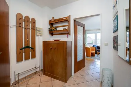 Wohnzimmer (DKK7b) Ferienwohnung Strandmuschel