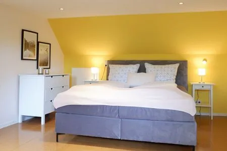 Schlafzimmer Ferienhaus Poseby