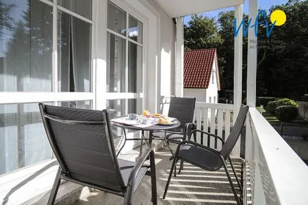 Terrasse Villa Malte Ferienwohnung Strandläufer