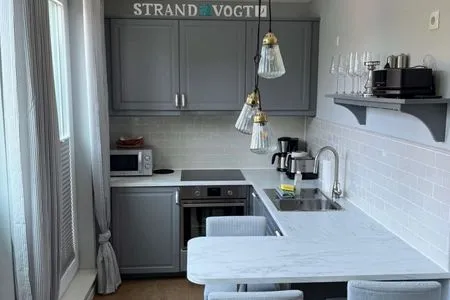 Küche / Küchenzeile Villa Dorfgroden Ferienwohnung Strandvogt