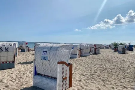Sommer, Sonne, Strand in Dahme Ferienhaus an der Au