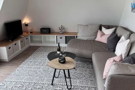 Wohnzimmer Blanker Hans Ferienwohnung 5