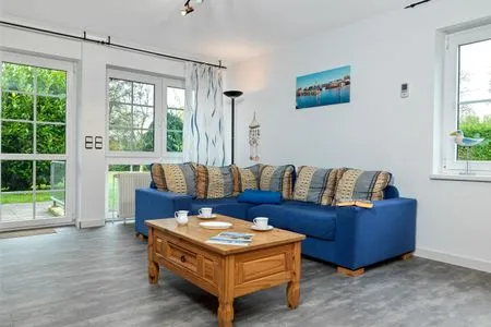 Living room Landhaus am Meer Seerose