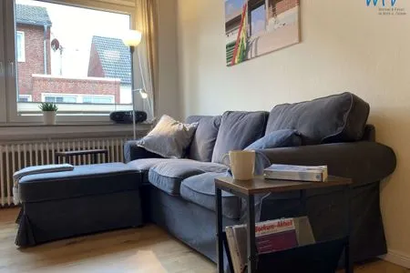 Wohnzimmer Bendis' Hus Ferienwohnung 1