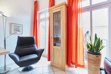 Wohnzimmer Haus Stella Maris - Ferienwohnung Sternenmeer