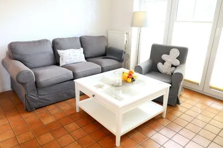 Wohnzimmer Haus Seestern, EG Dory