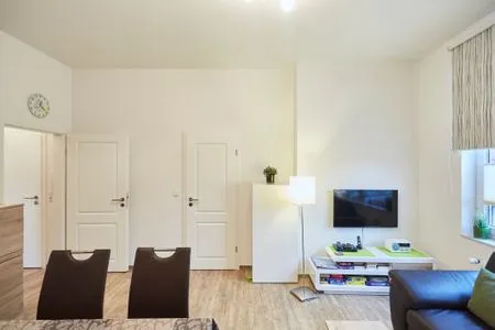 Wohnzimmer Borkumer Hof - Ferienwohnung 3 - Borkumperle