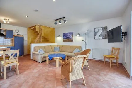 Wohnzimmer Haus Meyer-Teerling - Ferienhaus