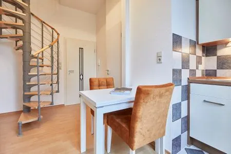 Küche / Küchenzeile Haus am Leuchtturm - Ferienwohnung Sonne