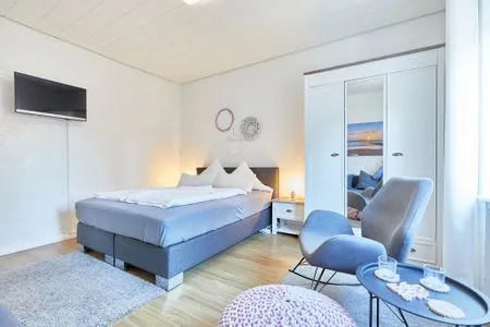 Schlafzimmer Haus Amelie - Ferienwohnung Lütje Amelie