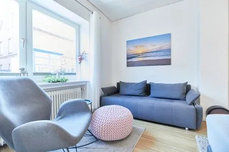 Wohnzimmer Haus Amelie - Ferienwohnung Lütje Amelie