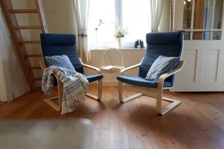 Wohnzimmer Ferienhaus Hedwigsblick