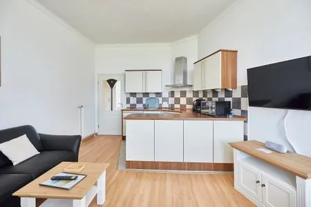 Küche / Küchenzeile Haus am Leuchtturm - Ferienwohnung Sterne