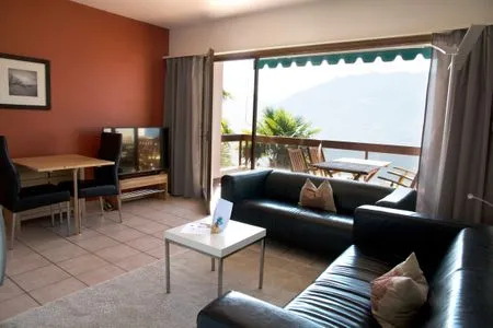 Wohnzimmer Ferienwohnung D21