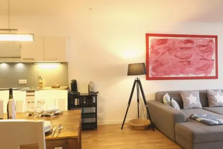 Wohnzimmer Strandstr. 6, Whg. 9