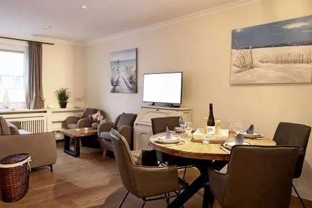 Wohnzimmer Strandstr. 6, Whg. 7