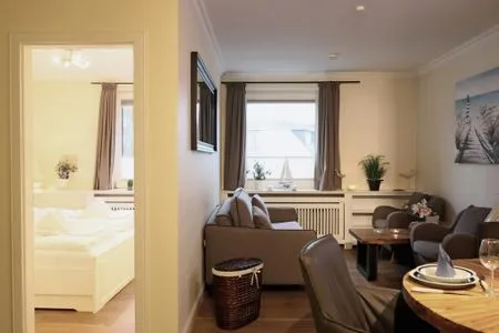 Wohnzimmer Strandstr. 6, Whg. 7