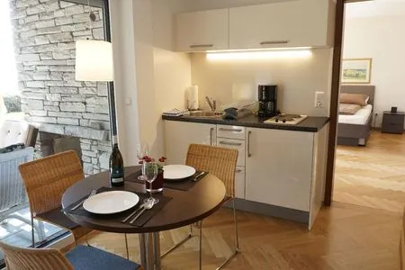 Küche / Küchenzeile Ferienwohnung Oase am Rosenhag