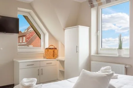 Schlafzimmer Dünenhuus Ost