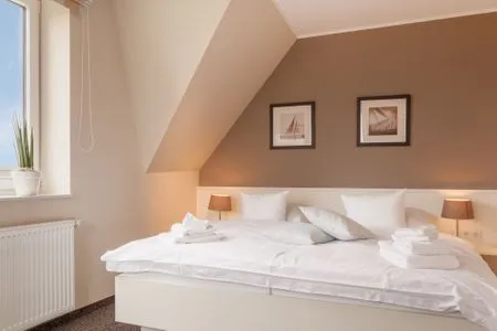 Schlafzimmer Dünenhuus Ost