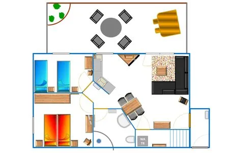 Grundriss Haus Stella Maris - Ferienwohnung Lichtblick