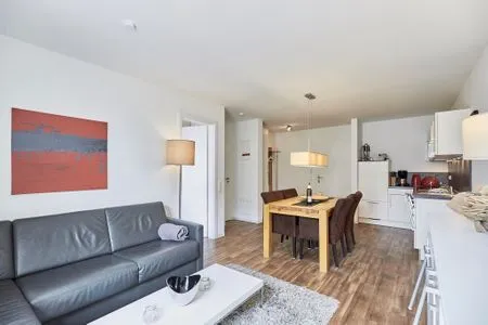 Wohnzimmer Rodehuus - Ferienwohnung Sandkorn