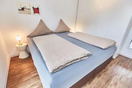 Schlafzimmer Rodehuus - Ferienwohnung Sandkorn