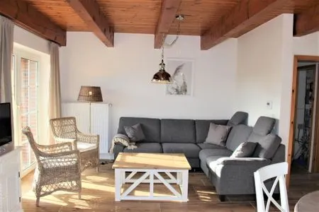 Wohnzimmer Strandhaus Nordsee