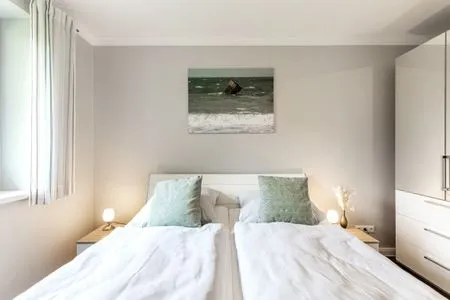 Schlafzimmer Relax Bungalow Strandperle