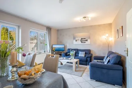 Wohnzimmer Ferienhaus Nelke