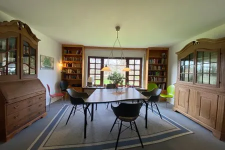 Wohnzimmer Ferienhaus "Stahn"