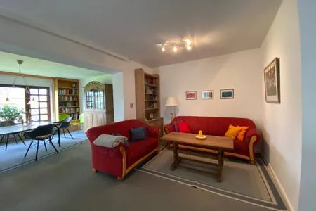 Wohnzimmer Ferienhaus "Stahn"
