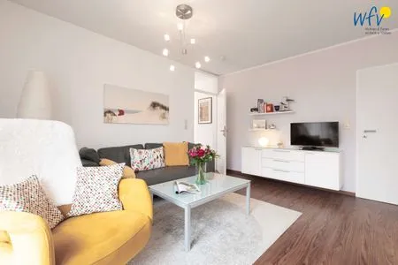 Wohnzimmer Juist Zauber - Haus 3 Ferienwohnung Hildegard