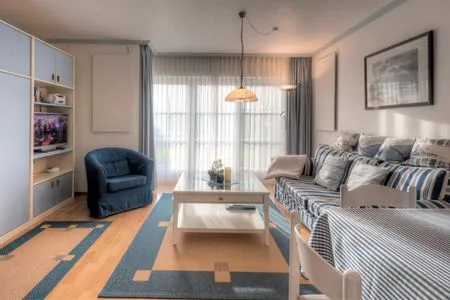 Wohnzimmer Seeschlößchen Ferienwohnung 6