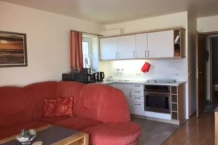 Wohnzimmer Seeschlößchen Ferienwohnung 7