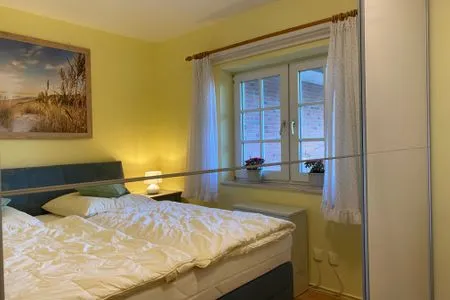 Schlafzimmer Hus op de Wurth Ferienwohnung 7