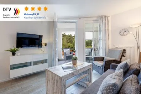 Wohnzimmer Residenz am Balmer See, Whg. 22