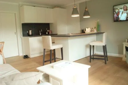 Küche / Küchenzeile Hus op de Wurth Ferienwohnung Deichblick