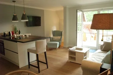 Küche / Küchenzeile Hus op de Wurth Ferienwohnung Deichblick