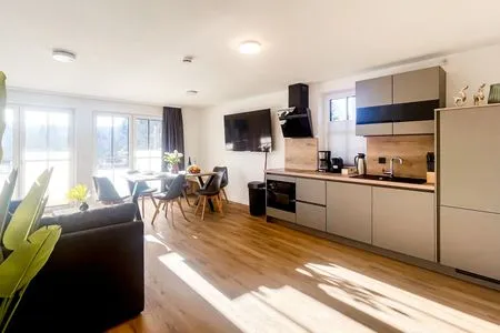 Wohnzimmer Smart Resorts Haus Smaragd Ferienwohnung 903