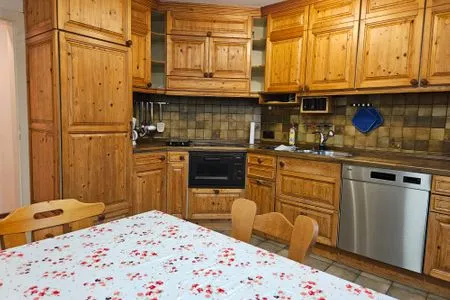 Küche / Küchenzeile Ferienwohnung "Amperschlucht"