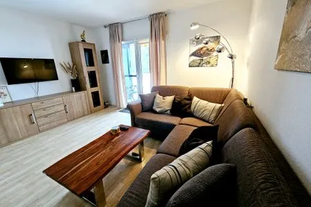 Wohnzimmer Feriendorf Hochbergle Haus 135